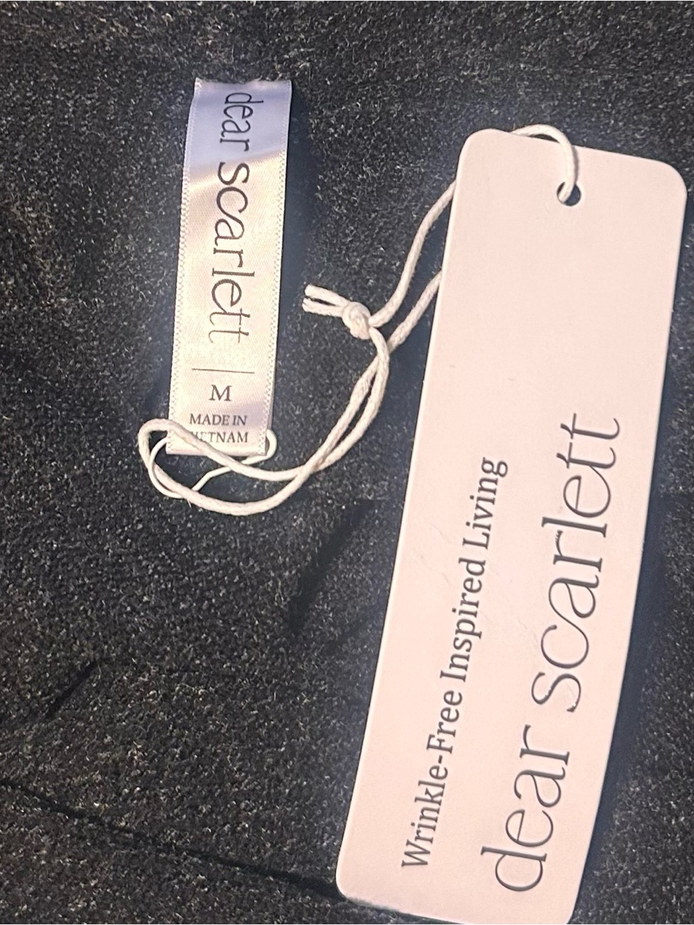 NWT Dear Scarlett Black Hacci Knit Loungewear Set - Picture 4 of 5